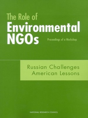 cover image of The Role of Environmental NGOs